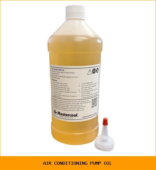 air conditioning pump oil