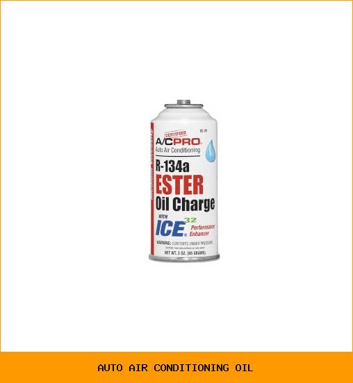 auto air conditioning oil